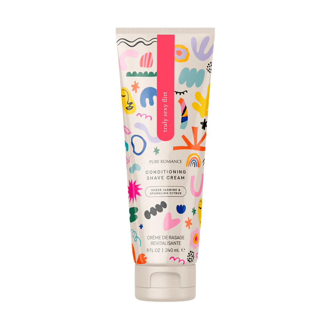 Conditioning Shave Cream Truly Sexy Flirt (Crema Acondicionadora y rasuradora Truly Sexy Flirt)