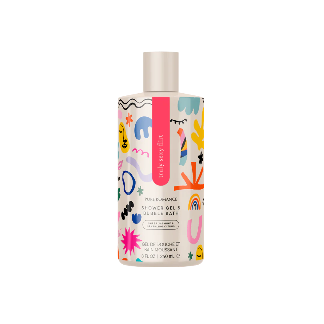 Shower Gel & Bubble Bath Truly Sexy Flirt (Jabon corporal y Bano de burbujas Truly Sexy Flirt)