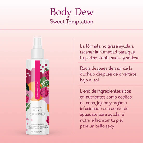 Hydrating Body Oil  Body Dew - Sweet Temptation (ACEITE HIDRATANTE)