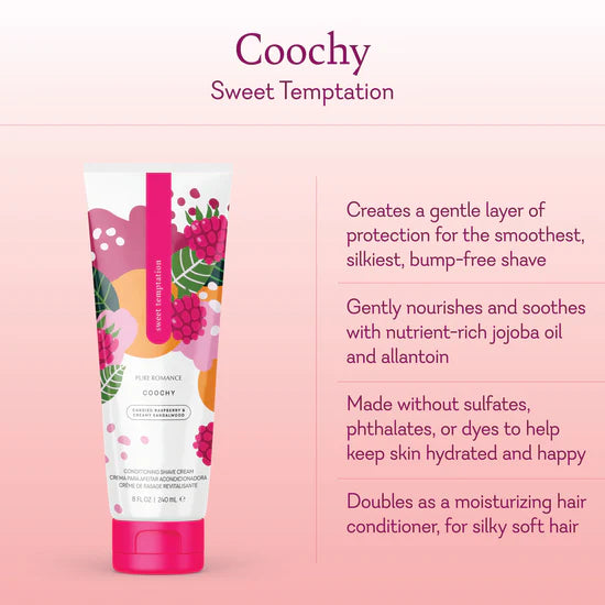 Conditioning Shave Cream  Coochy - Sweet Temptatio (CREMA RASURADORA)