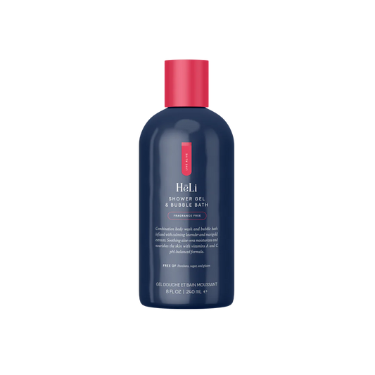 Shower Gel & Bubble Bath  HēLi Original (Jabon Corporal y Bano de burbujas Heli Original)