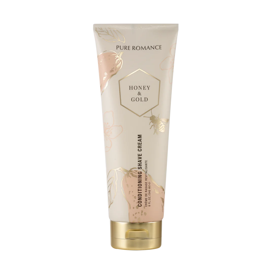 Conditioning Shave Cream  Honey & Gold (Crema acondicionadora y rasuradora Miel)